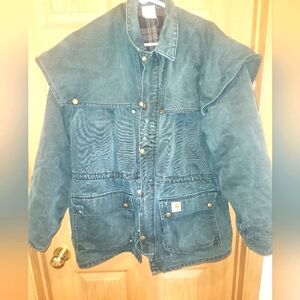 Carhartt Vintage Men's Green Duster Jacket Model CW043 Size Large